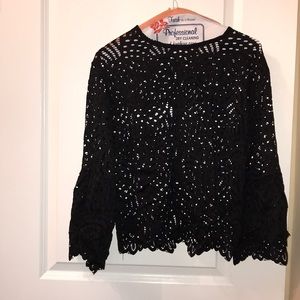 Fancy black attire! Gorgeous blouse!